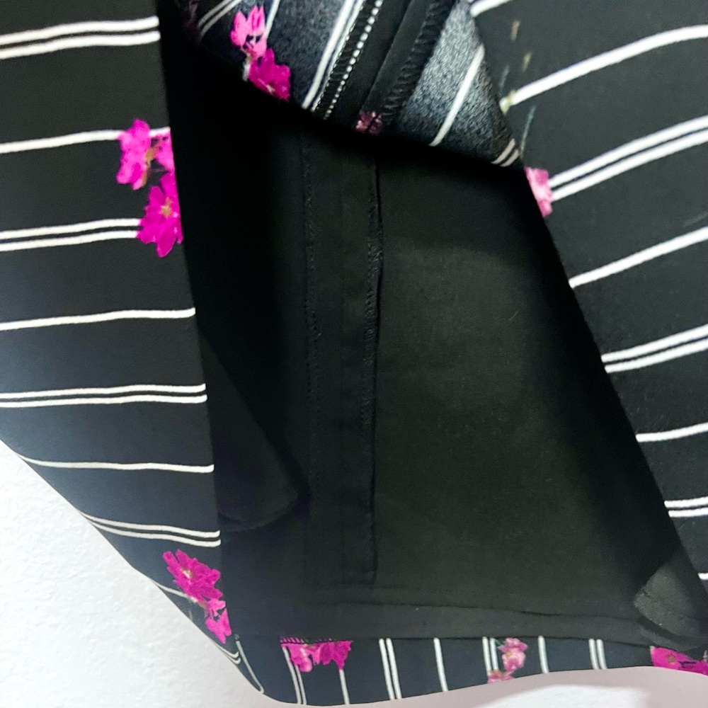 CeCe Black Pink Long Sleeve Sheath Dress - Picture 8 of 8
